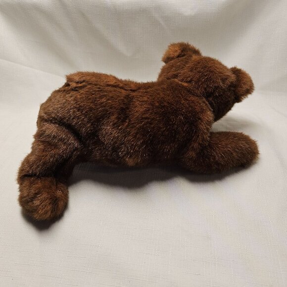 Vintage 1995 Beanie Baby Stuffed Brown Bear Plushie Plush - Picture 8 of 13